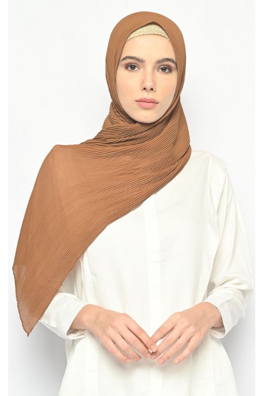 Pasmina Plisket Cerutti Brown